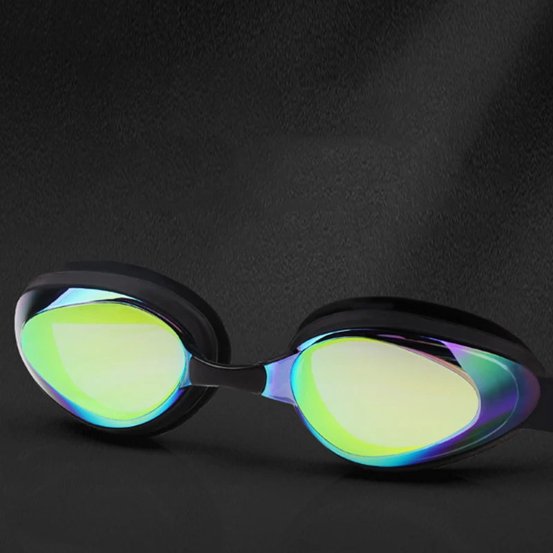 Профессиональные силиконовые очки для плавания при близорукости-1 5 ~-6 0