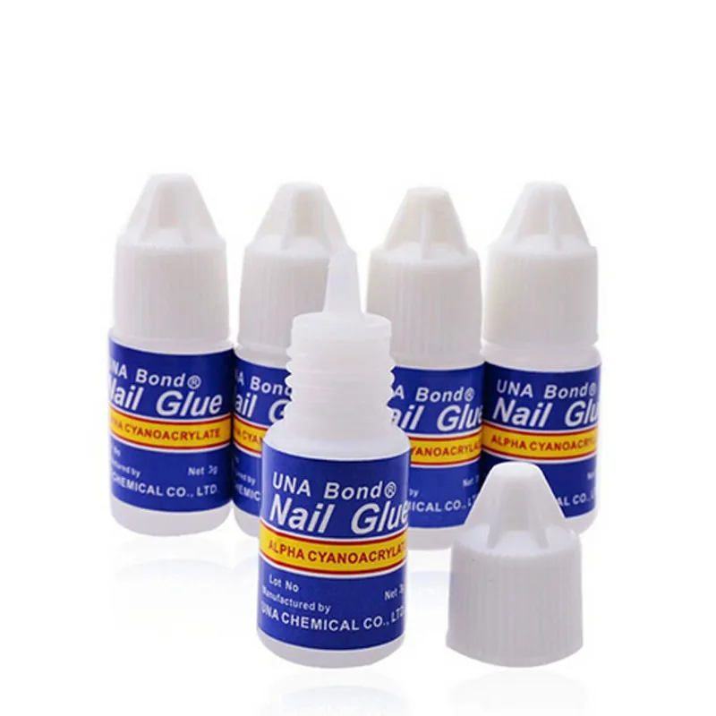 5 шт./лот клей для ногтей Блестящий УФ акриловый горный хрусталь украшения DIY