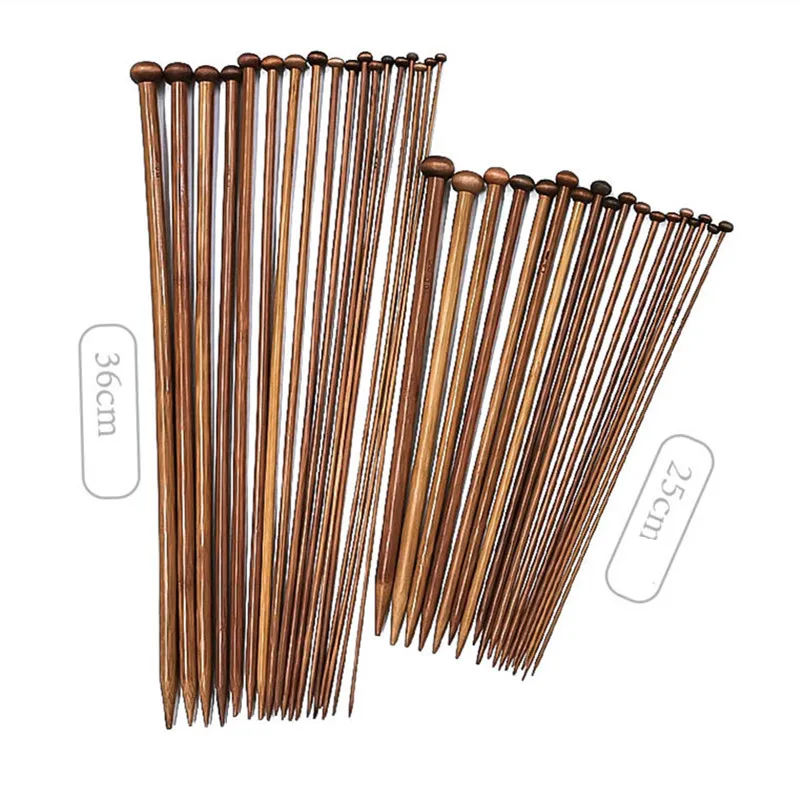 

36pcs / Set Of Carbonized Single Point Sweater Needle Bar Knitting Tool DIY Handmade Sweater Knitting Crochet Set