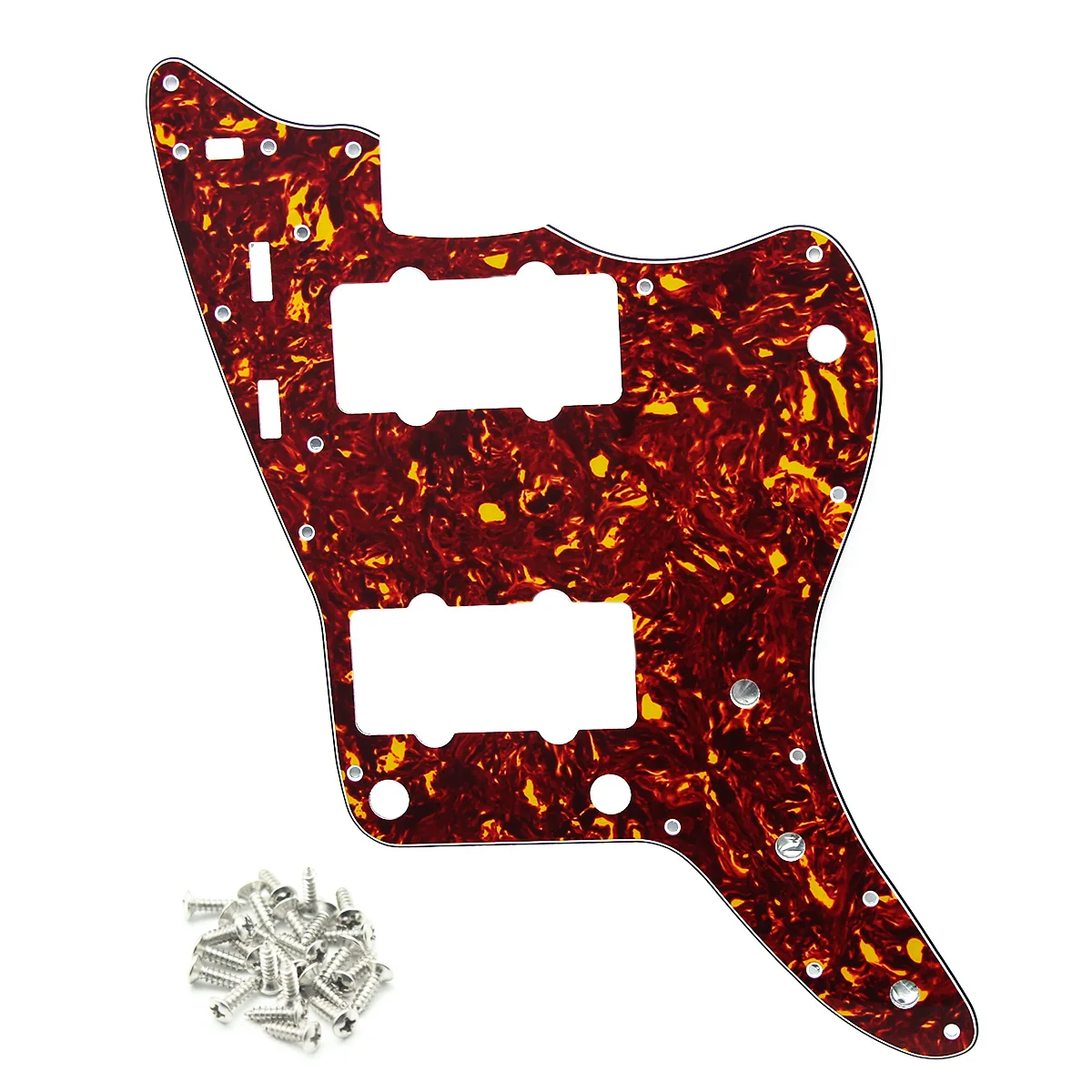 Новая 4-слойная Накладка для электрогитары защиты от царапин красная черепаха с