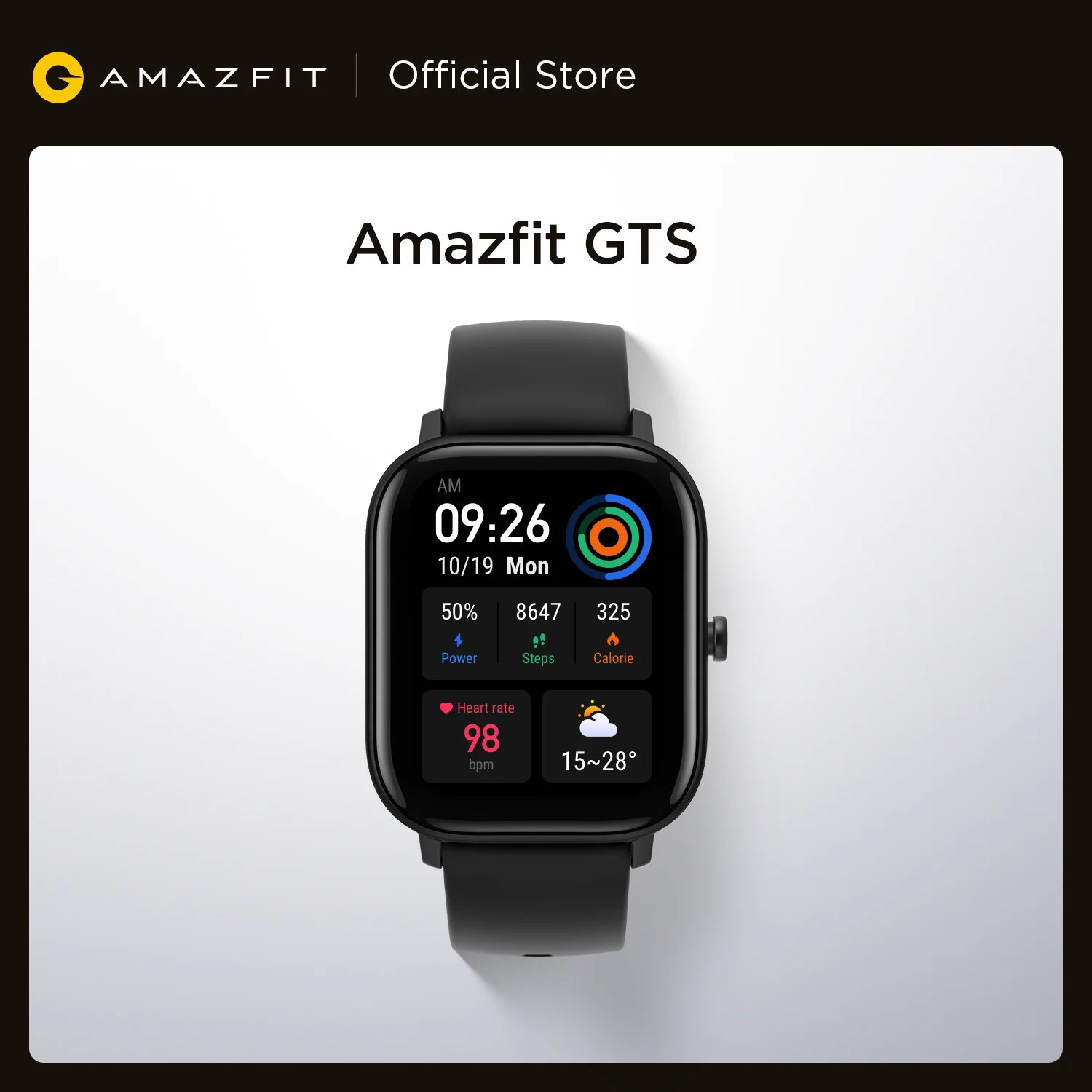  [Amazfit GTS] В наличии глобальная версия Смарт часы 5ATM Водонепроницаемый плавательный Smartwatch 14 дней Батарея 