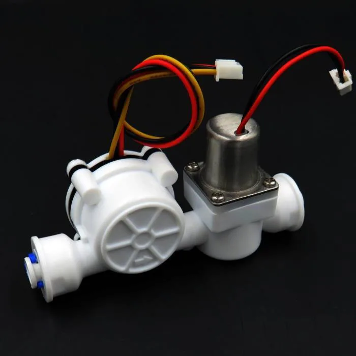0.5 8L/мин потока Сенсор 1/4 &quot5V 1MPa с электромагнитный клапан автоматический
