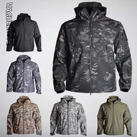 vaguelette military soft shell jackets men tactical windproof army combat jackets mens hooded bomber coats s 3xl