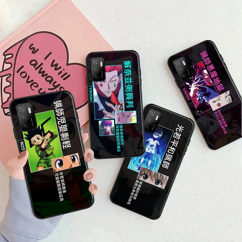 

Phone Cover For Xiaomi POCO F3 GT X3 Pro X3 GT M3 M3 Pro X3 X3 NFC Hisoka Hunter X Hunter Killua Zoldyck Anime Case Funda