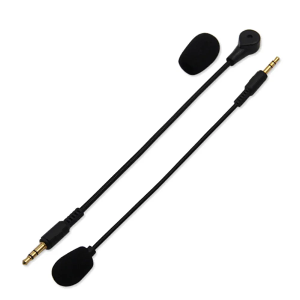 Черная Проводная стереогарнитура 3 5 мм для студийных игр микрофон мини HD моно