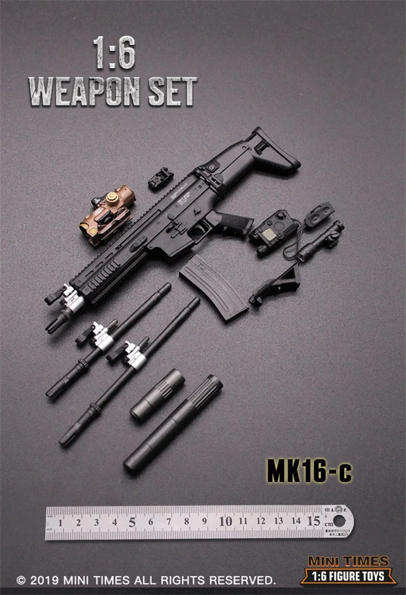 

Лидер продаж, игрушки, модель 1/6 пистолета MK16 FNSCAR, оружие нельзя выстрелить для обычных кукол, солдат, аксессуары