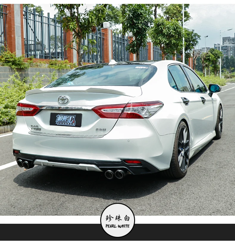 

New Design for Toyota Camry 2018 2019 High Quality and Hardness ABS Material Spoiler By Primer or DIY Color Paint Camry Spoilers