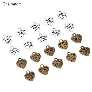 Этикетки для одежды Lychee Life, металлические, с принтом, для рукоделия, 50100 шт.