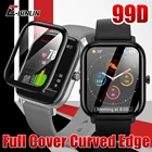 Изогнутая защитная пленка на весь экран для Amazfit Smart Watch GTS 2 BiP S Lite GTR 2e 99D мягкая защитная пленка не стекло