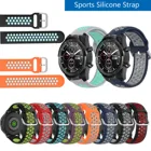 Ремешок силиконовый для Ticwatch Pro 3 E2 S2 GTX, спортивный Воздухопроницаемый сменный Браслет для наручных часов, 20 мм 22 мм