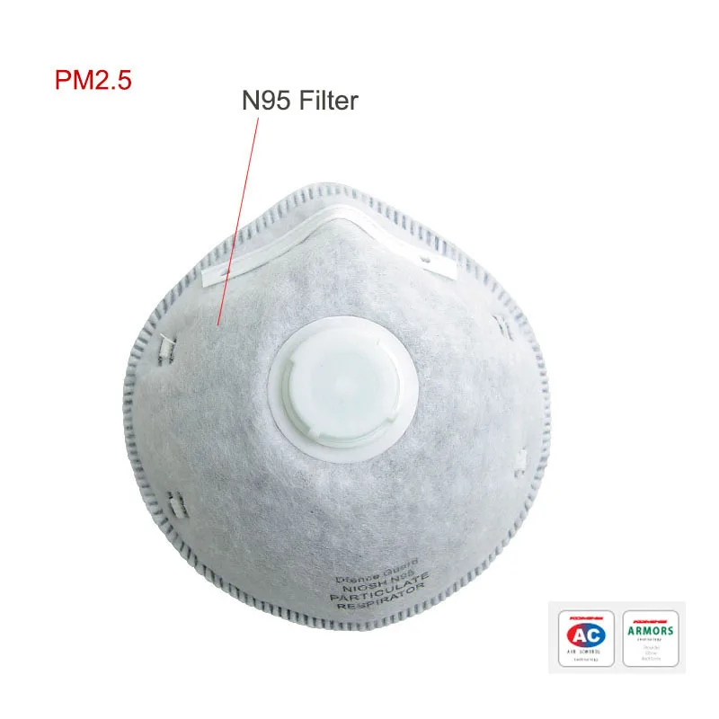 KOMINE N95 фильтр PM2.5 анти дымка Анти-пыль маска для лица респиратор защита от пыли маска