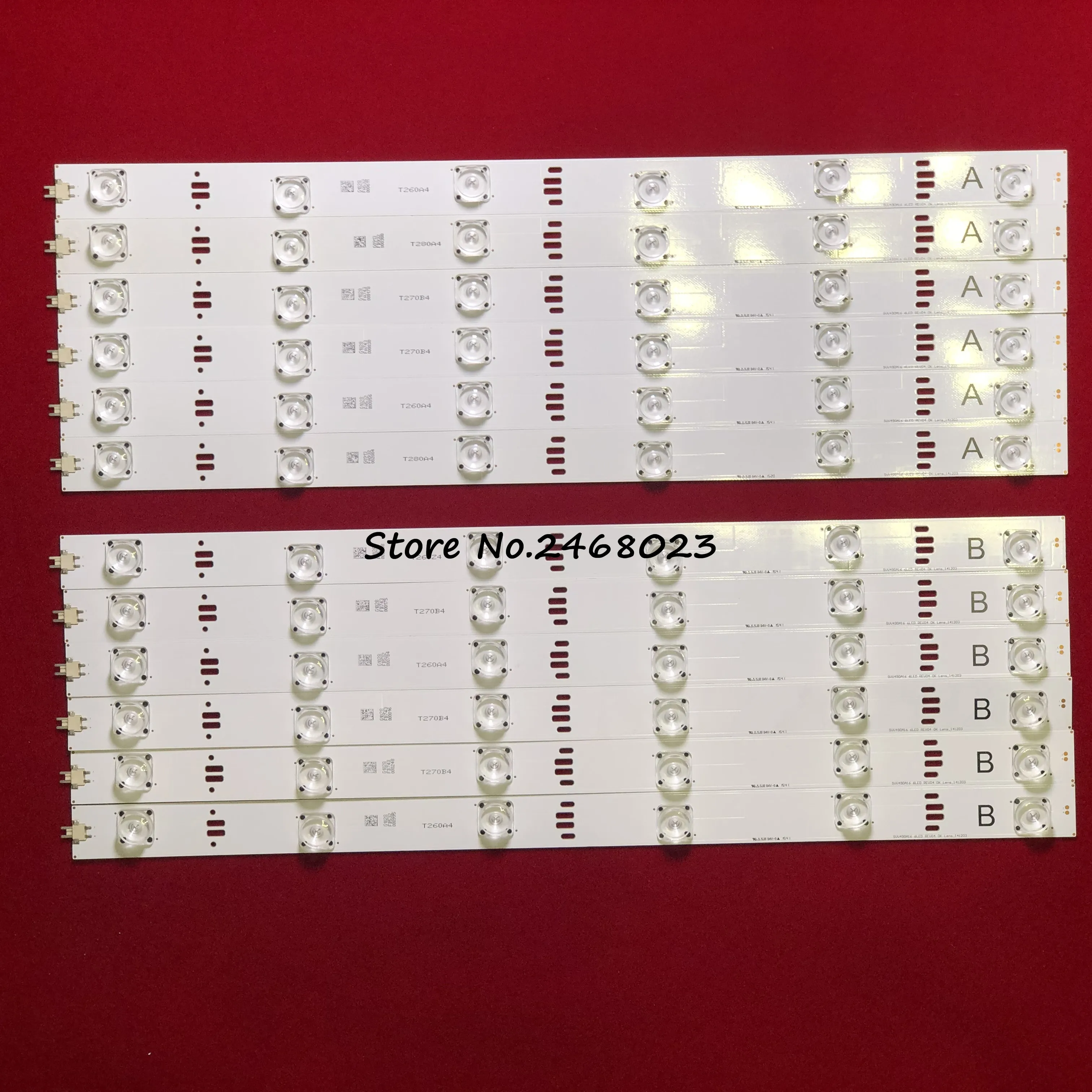 Светодиодная подсветка телевизора для A49LB8477 B49LW8477 B49LB8477 ZBC60600-AA ZBD60600-AA SVV490A16 A B 49_athena_6x6+6x6_2121C_6S1P_NH_L R (art.: 3920cbec0a86e) - 3920cbec0a86e