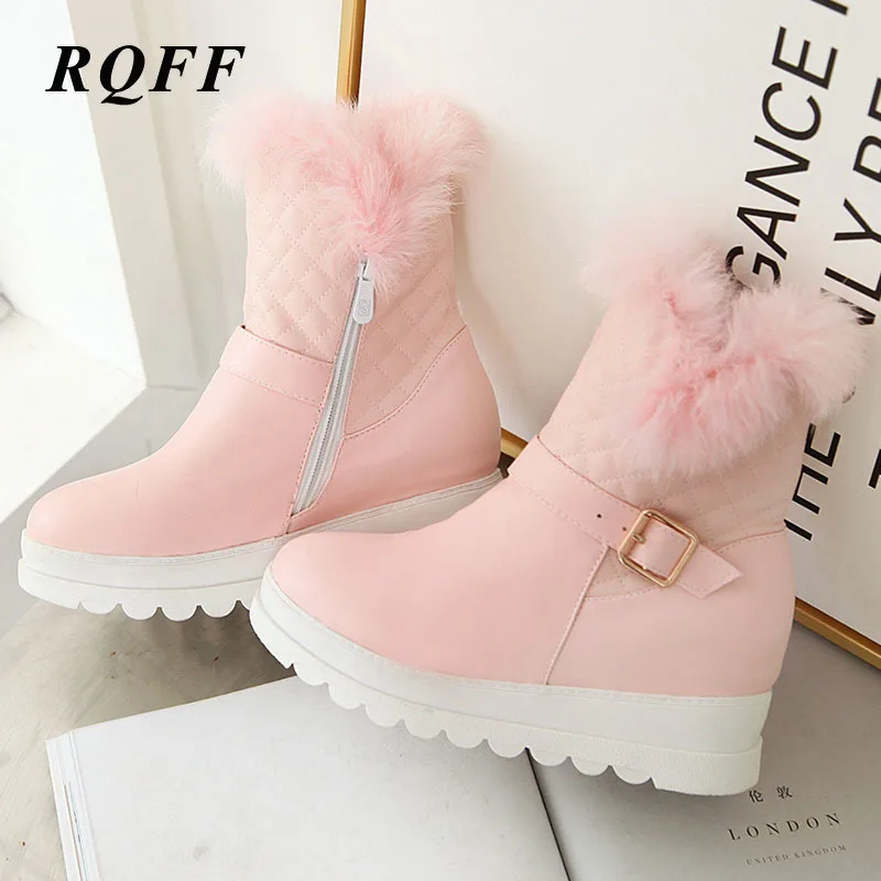 Женские ботильоны на платформе белые черные розовые однотонные ботинки из