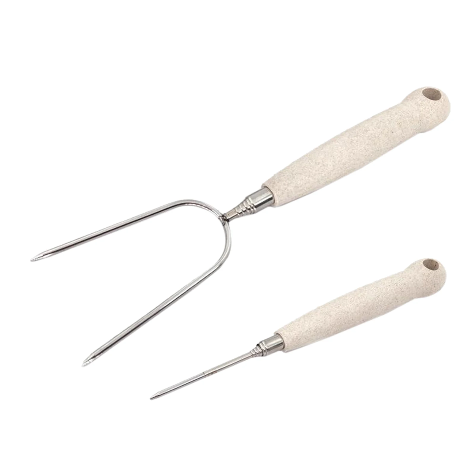 

Roasting Sticks Long Telescoping BBQ Barbecue Forks BBQ Bonfire