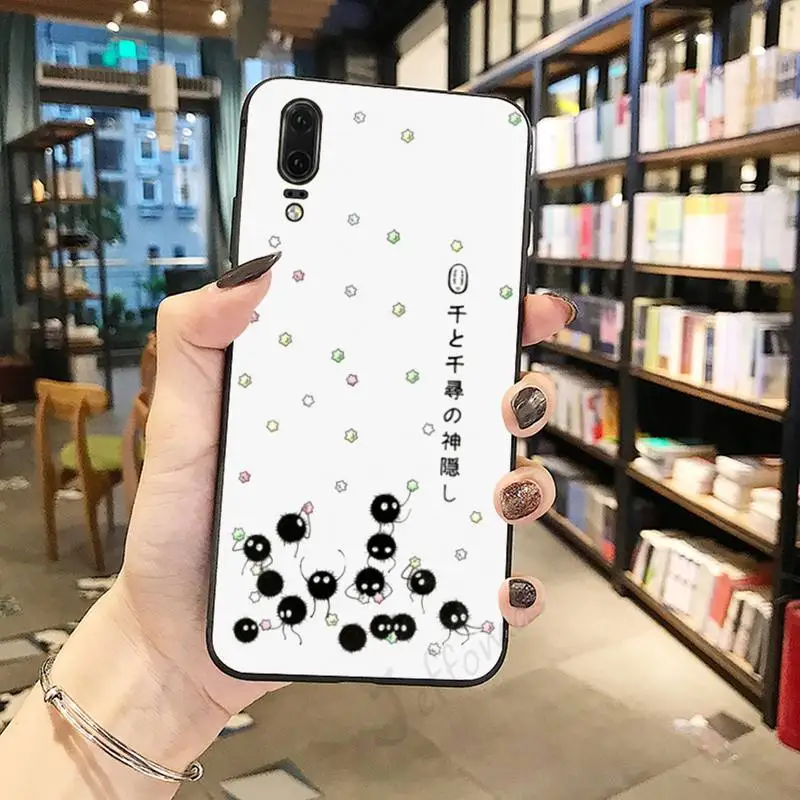 

Studio Ghibli Spirited Away Cartoon Phone Case For Huawei honor Mate P 10 20 30 40 Pro 10i 9 10 20 8 x Lite