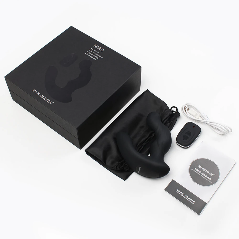 Массажер простаты LEVETT для мужчин анальная пробка и вибратор Вибрирующая