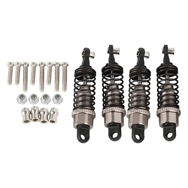 

Upgrade Parts Set Oil Filled Type Shock Sbsorbers Extension Seat for 1/16 RC Car WPL Truck C14 C24 4X4