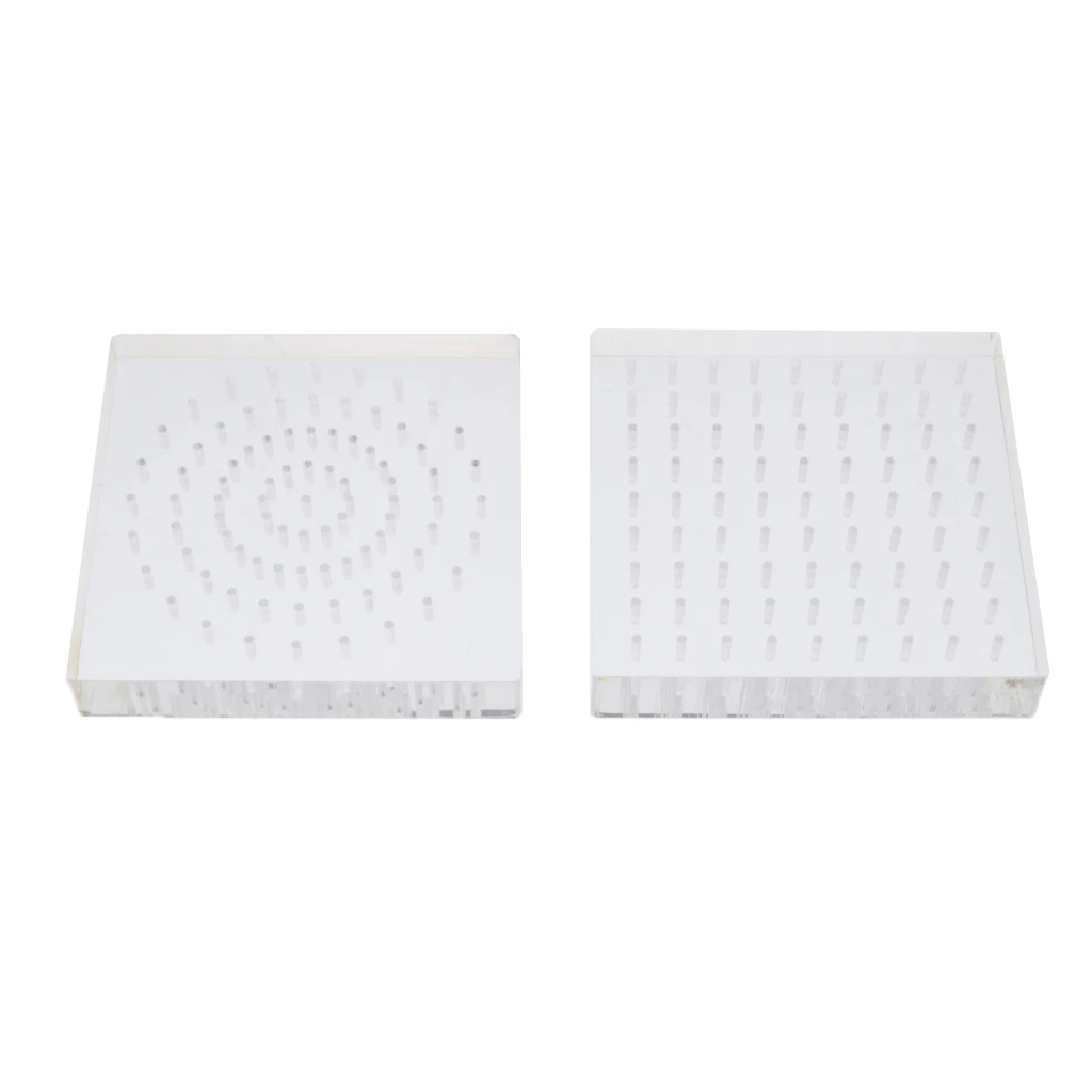 

4 дюйма акриловая подставка инструментов для рисования Скульптура аксессуар глины пластина