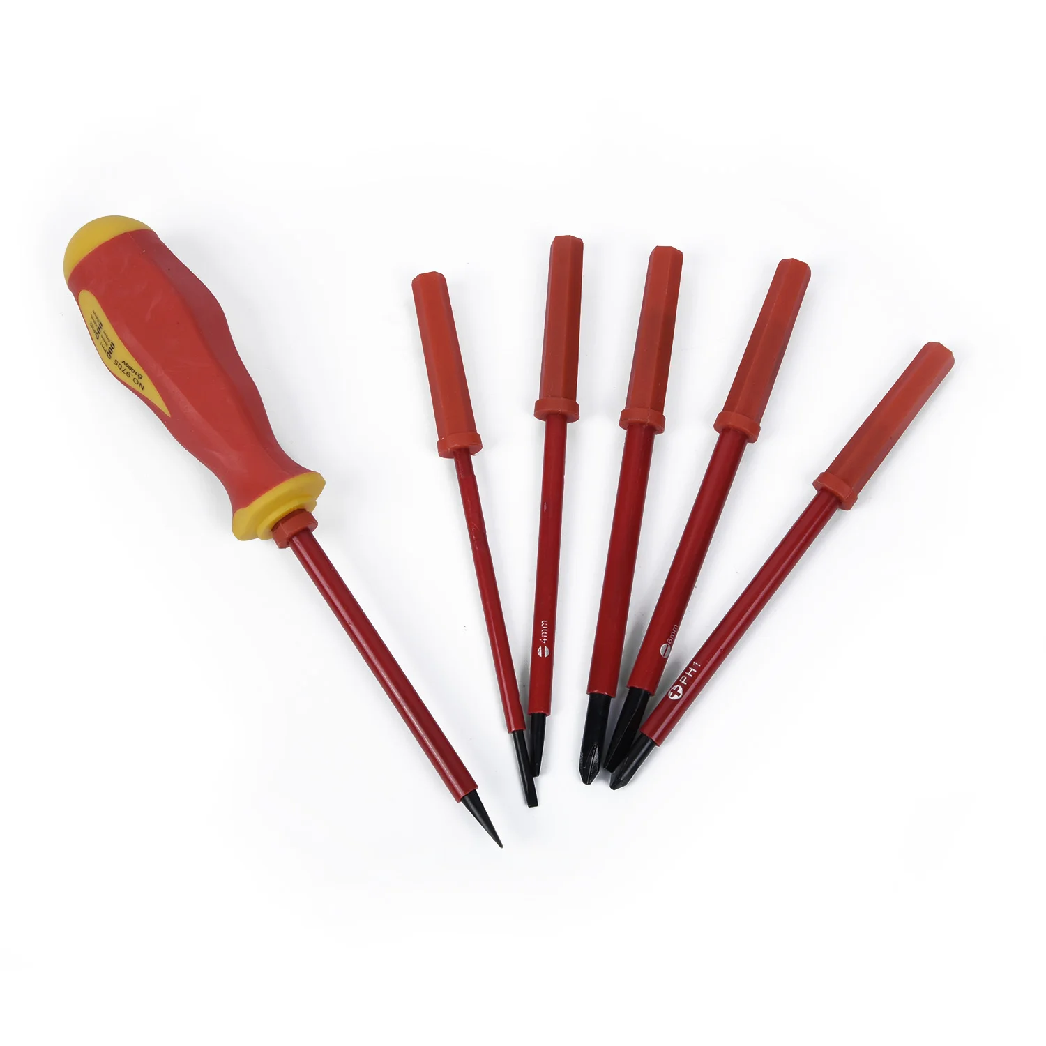 

Electrician's Insulated Magnetic Bits DIY Dismountable Screw Driver Set Mini Tool Case Dual Head Hand Screwdriver Tool Set