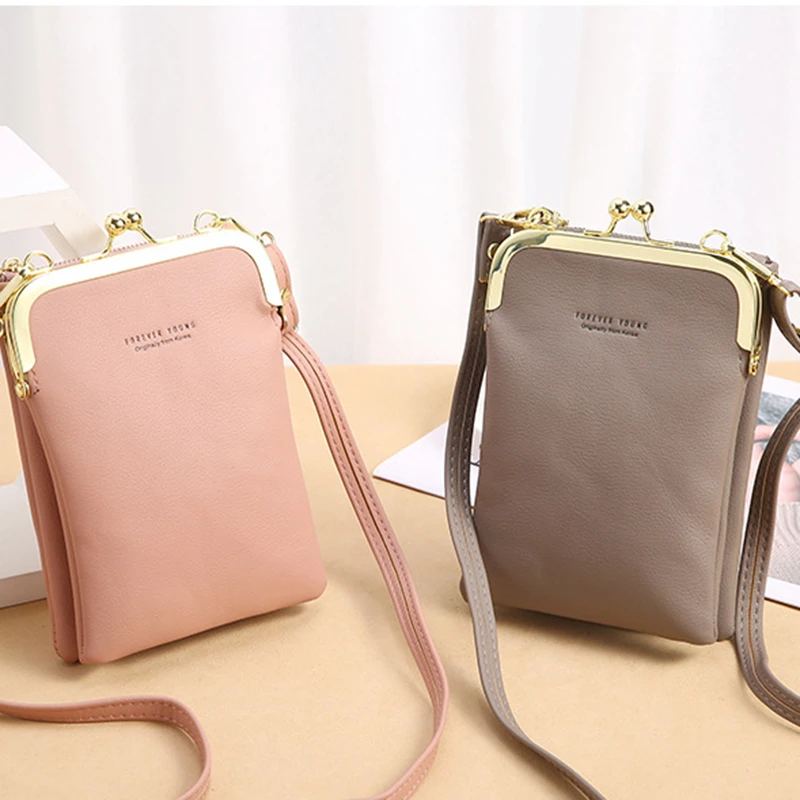 

2021 Women Small Crossbody Bags PU Leather Large Capacity Shoulder Bags Fashion Handbags For Women Bolsas Ladies Phone PUrses