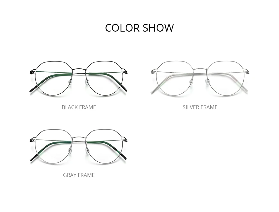 

Progressive Multifocus Glasses Frame Unisex Titanium Alloy Optical Eyewear Ultralight See Near Far Reading Eyeglases Women Men