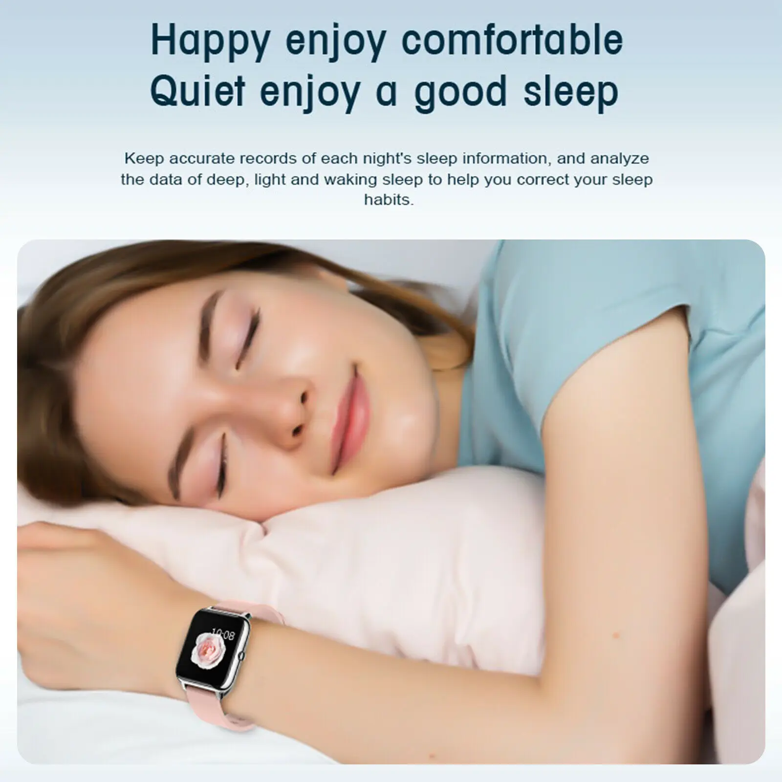 2021 полный сенсорный экран Смарт часы для мужчин и женщин спортивные Мода