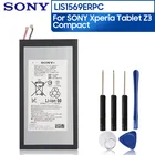 Оригинальный Сменный аккумулятор для планшета Sony Xperia Z3 Tablet Compact LIS1569ERPC, 4500 мА  ч