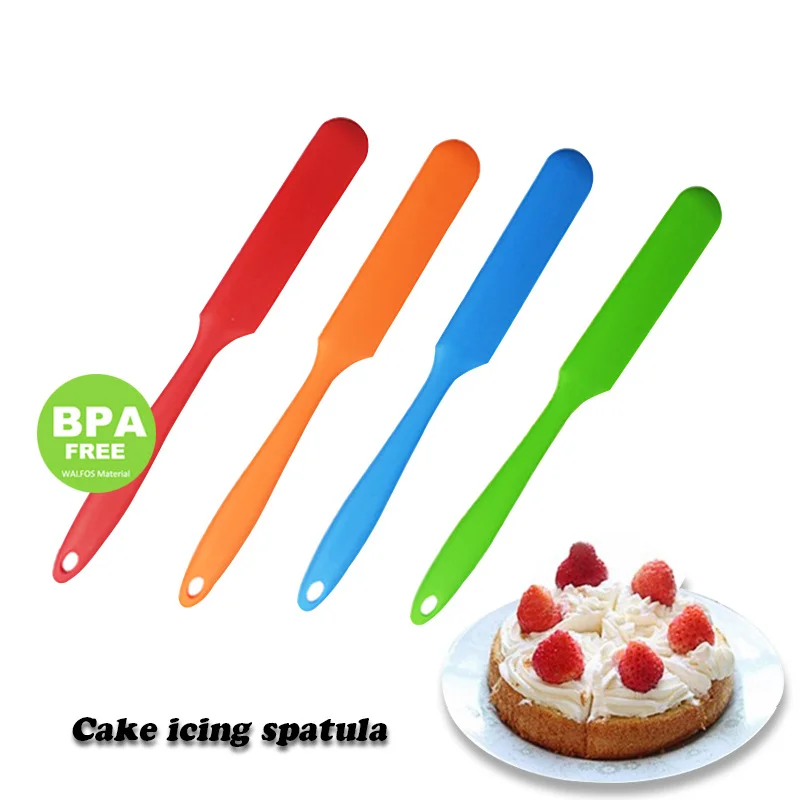 1 шт. силиконовый шпатель с длинной ручкой|Принадлежности для выпечки| |