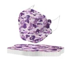 Маска одноразовая для лица, 4 слоя, из нетканого материала, 10-100 шт.