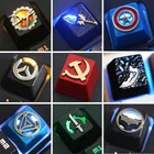 KeyStone Keycap 1 шт. рельефная игра с 3d-фильмом тема из алюминиевого сплава металлические механические клавиатуры Keycaps R4 высота для оси Cherry MX