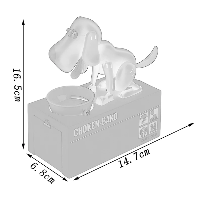 Сэкономьте деньги сберегательный банк Детская милая собака копилка для денег