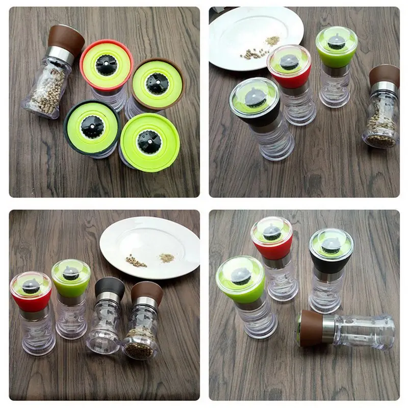 Ручная мельница для соли и перца шлифовальная машина приправ кухонный