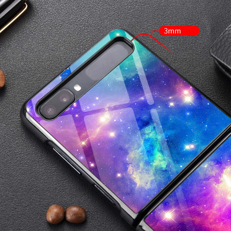 Чехол-книжка для Samsung Galaxy Z из закаленного стекла
