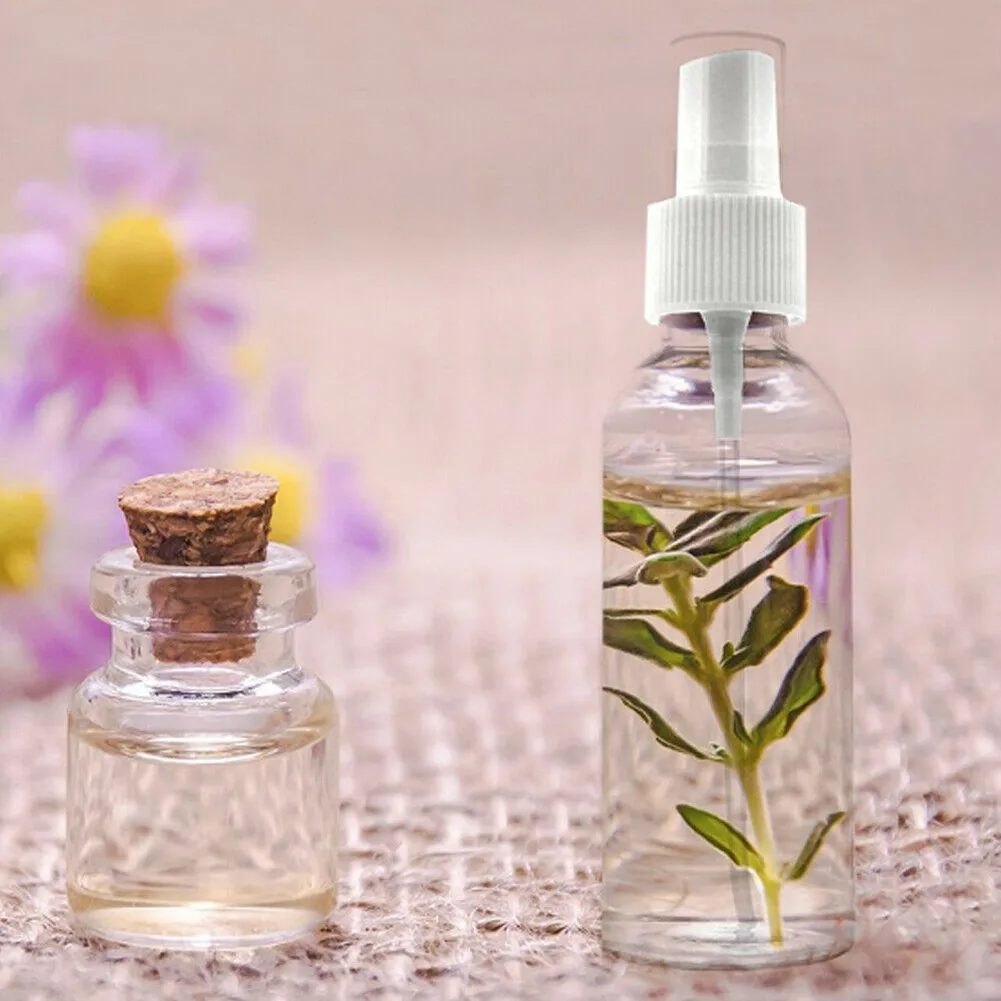 

5pcs 50ml Clear Plastic Perfume Atomizer Empty Spray Bottle Perfume Atomizer Watering Tools Supplies