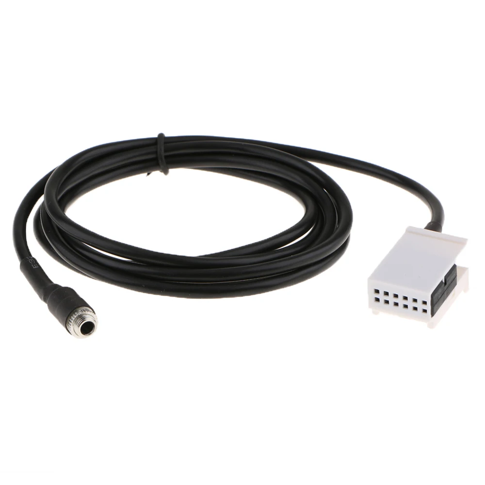 Автомобильный аудио кабель AUX экранированный провод гнездовой разъем замена для