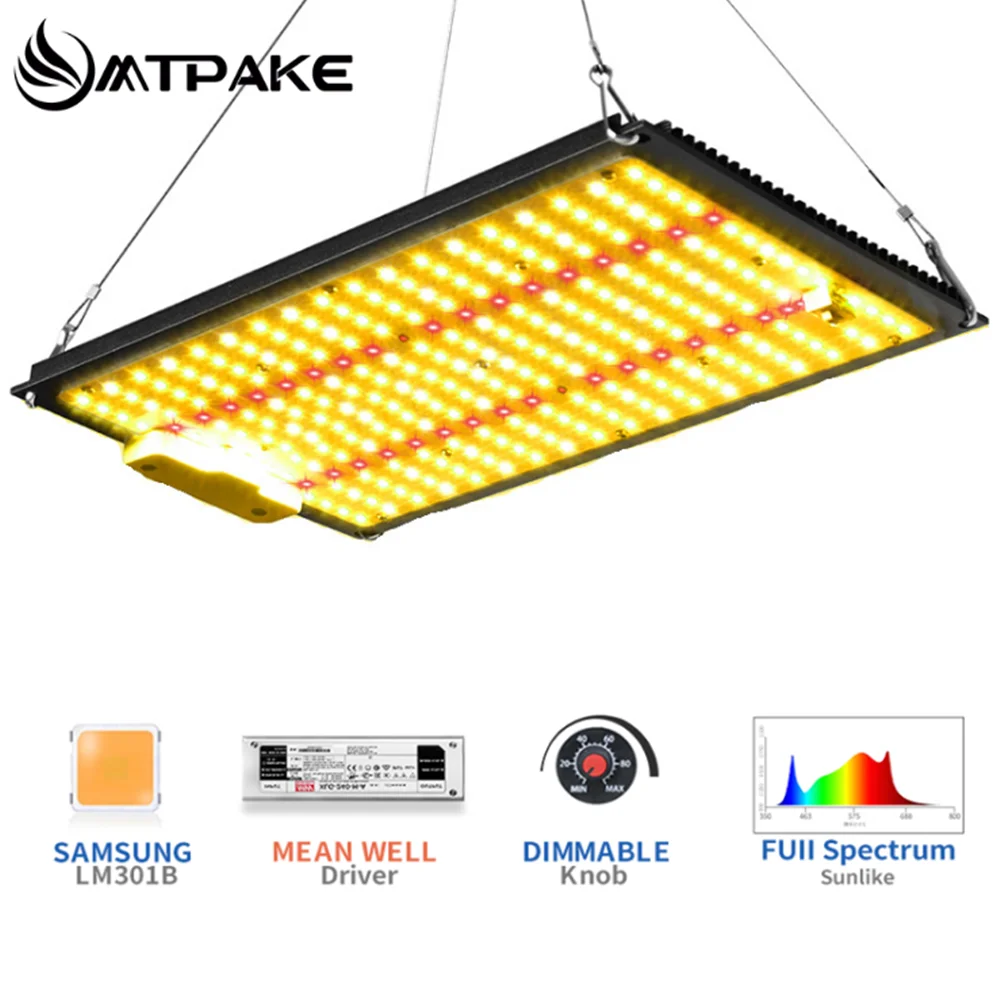 

Samsung Full Spectrum 1000W Dimmable 3500K + 5000K + 660NM+760NM LED Plant Growth Light for Growing Indoor Hydroponic Plants