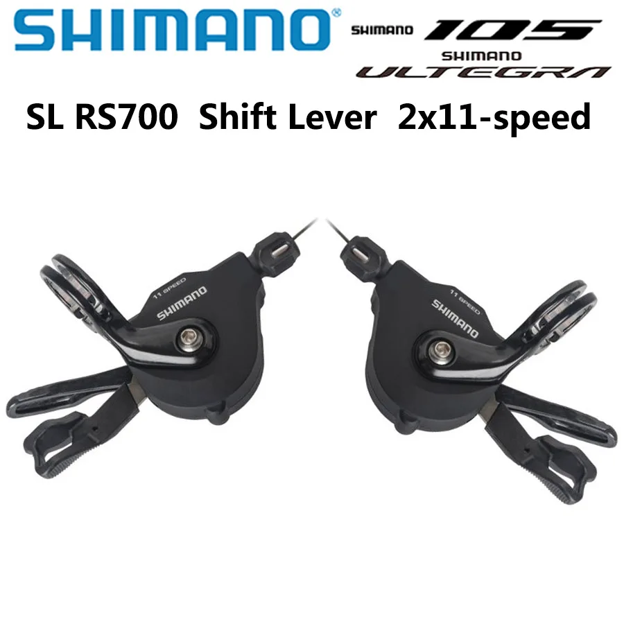 Shimano SL-RS700 Rapidfire Plus Shift Levers 2x11 speed RS700 Derailleurs Road Bike bicycle Shifter Lever Flat Handle Bar Clamp