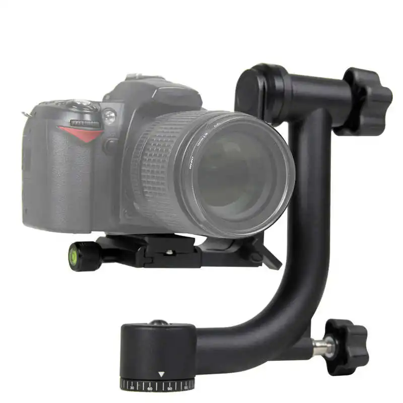 YELANGU 360 градусная панорамная головка для штатива Gimbal с 1/4 ''винт Quick Release Plate