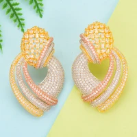 larrauri charms cubic zircon wedding dubai bridal ear earrings charms statement snake earrings for women ear jewelry 2020