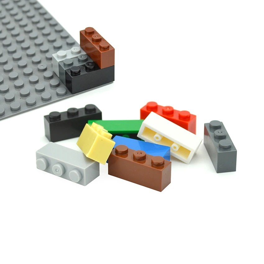 

Конструктор детский «сделай сам» 50 шт., толстые фигурки, 1 х3 точки, развивающий креативный размер, совместим с игрушками 3622