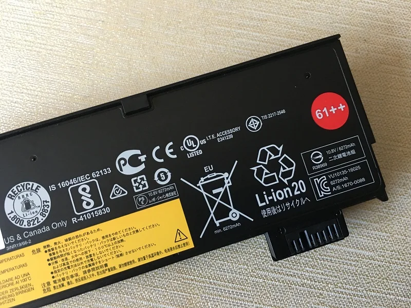supstone 72wh original 01av427 01av423 01av425 sb10k97584 sb10k97597 battery for lenovo thinkpad t470 t480 t570 t580 p51s p52s free global shipping