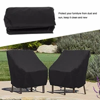 waterproof patio chair cover outdoor garden furniture stackable lounge seat dustproof protection cover chair storage bags hot
