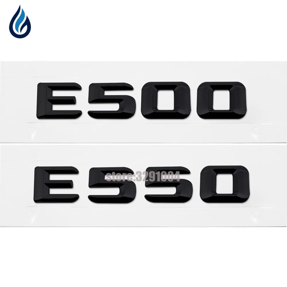 

Хромированные цифры-наклейки на крышку багажника Mercedes Benz W124 W210 W211 W212 W207 E-CLASS E500 E550 E 500 E 550