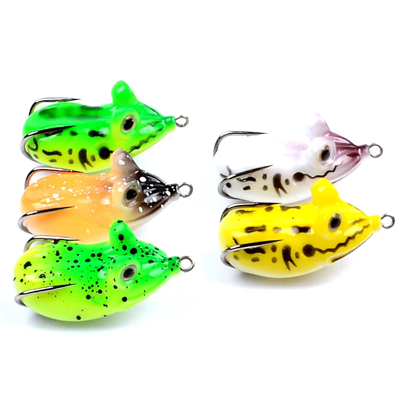 

54mm Soft Baits Shad Soft Lure For Fishing Lure Bait Smell Pike Frog Jigging Jig Carp Silicone Artificial Wobblers Fish Catfish