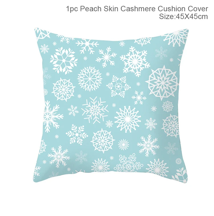 Cushion Cover J Маленький поезд деревянные рождественские украшения для дома Рождественский Декор Рождество год рождественские украшения Рождество Noel - Цвет: Cushion Cover J