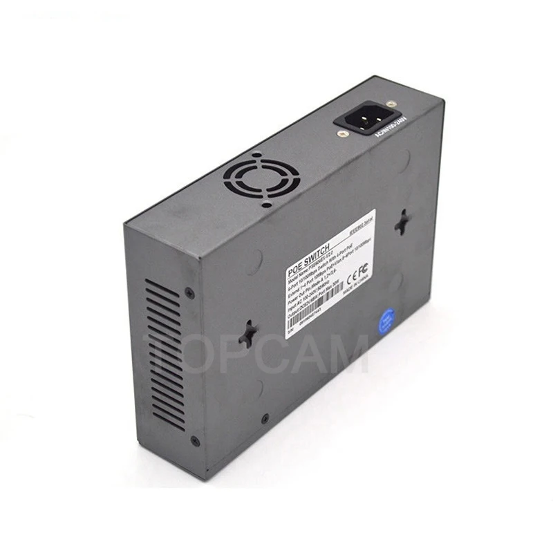 Коммутатор POE со стандартизированным портом RJ45 IEEE 802 3 af/at 4 порта/6 портов сетевой