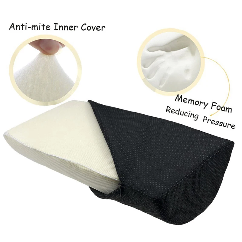 

Comfort Foot Rest Pillow Cushion Memory Foam Under Office Desk Half Cylinder Home Foot Relax Pain Relief Relaxing Cushion Pad