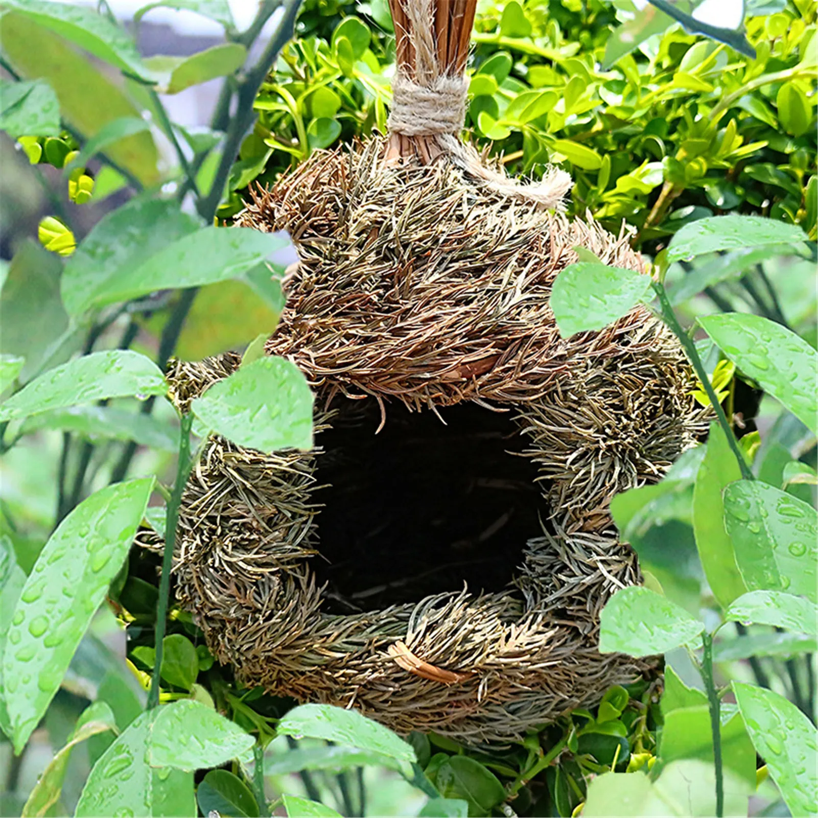 Птичья клетка натуральное укрытие для травы птичье гнездо садовый домик