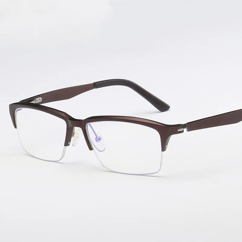 Zerosun алюминиевые Компьютерные очки для мужчин и женщин анти синий светильник