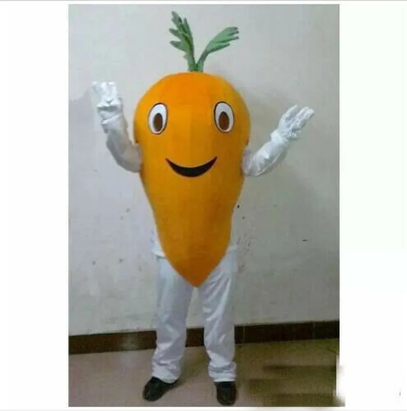 

Carrot Mascot Costume Suits Cosplay Party Game Dress Apparel Cartoon Character Birthday Clothes Carnival Halloween Easter Adult